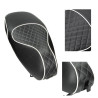 buddydek Regia (made in EU) Vespa Chesterfield zwart met witte bies primavera, sprint