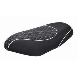 buddydek Regia Piaggio chesterfield zwart/wit zip2006 4t