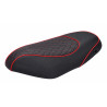buddydek Regia Piaggio chesterfield zwart met rode bies zip2006 4t