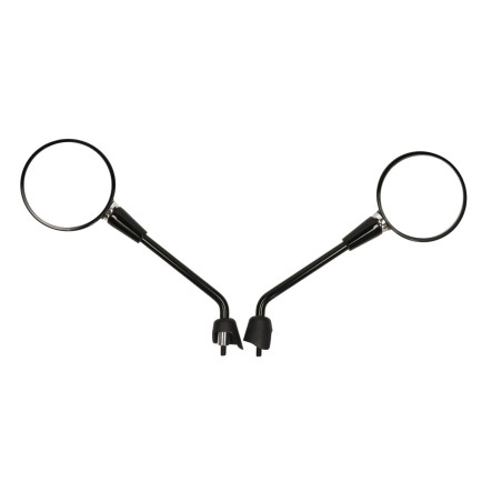 mirror set long model original E-mark black gloss gts all models, Primavera