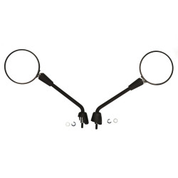 spiegelset lang model origineel E-keur zwart mat gts alle mod., primavera