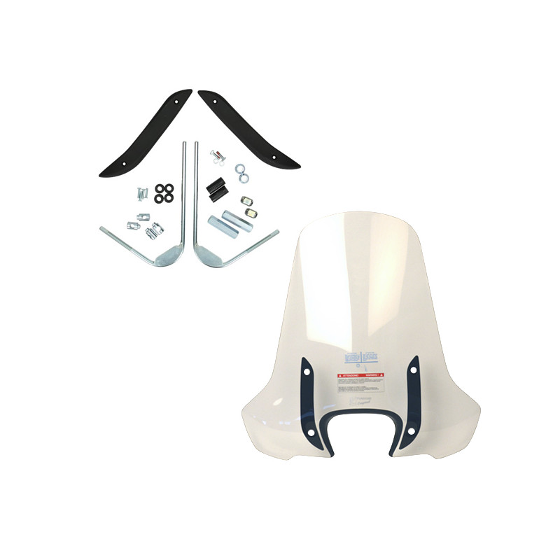 windshield Piaggio original with mounting set high euro 4/5 clear liberty, liberty 125cc, liberty 150cc, liberty 4t, liberty IGE