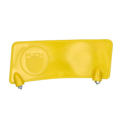 plaat lengte bevestiging voorspatbord geel puch, puch maxi