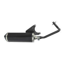 exhaust Jamarcol oval euro-2 E2 (mod akrapovic) black/black lx 4t-2v, primavera 4t-2v, sprint 4t-2v