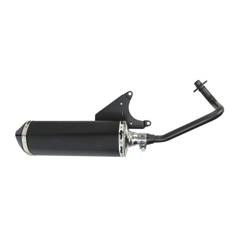 uitlaat jamarcol ovaal euro-2 (model Akrapovic) zwart/zwart lx 4t-2v, primavera 4t-2v, sprint 4t-2v