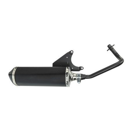 uitlaat jamarcol ovaal euro-2 (model Akrapovic) zwart/zwart lx 4t-2v, primavera 4t-2v, sprint 4t-2v