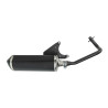 exhaust Jamarcol oval euro-2 E2 (mod akrapovic) black/black lx 4t-2v, primavera 4t-2v, sprint 4t-2v