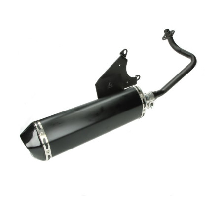 exhaust Jamarcol oval euro-2 (mod akrapovic) euro-2 black/black lx 4t-4v, primavera 4t-4v, sprint 4t-4v