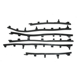 rubber Piaggio origineel set plaatwerkset vespa lx, vespa S 65712645