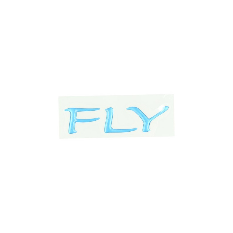 emblem Piaggio original side cover left/right 3d blue fly 622275