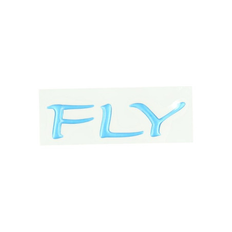 embleem Piaggio origineel zijscherm links/rechts 3d blauw fly 622275