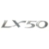 embleem Piaggio origineel woord [lx50] zijscherm 8.5cm aluminium 656221