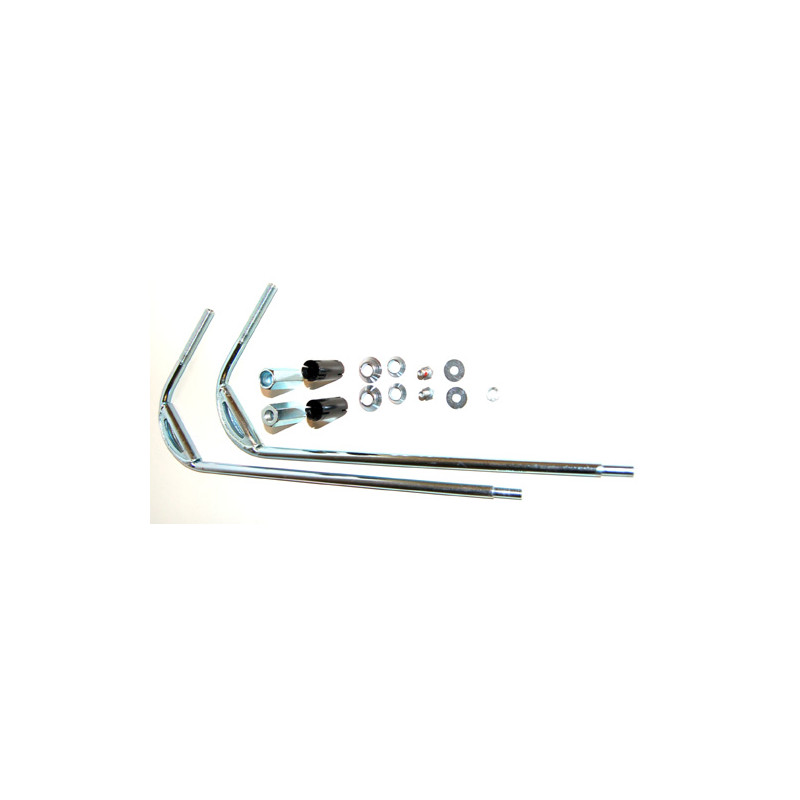 windscherm Piaggio origineel bevestigingset chroom vespa lx, vespa S 602871m
