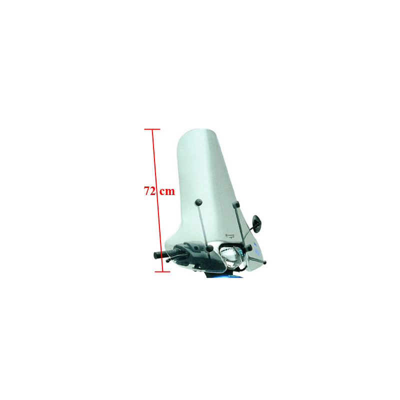 windscherm Piaggio origineel met bevestigingsset hoog 72cm helder zip2000 582338