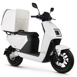 IVA NCF Delivery Wit – Elektrische Bezorgscooter | QualityMotors