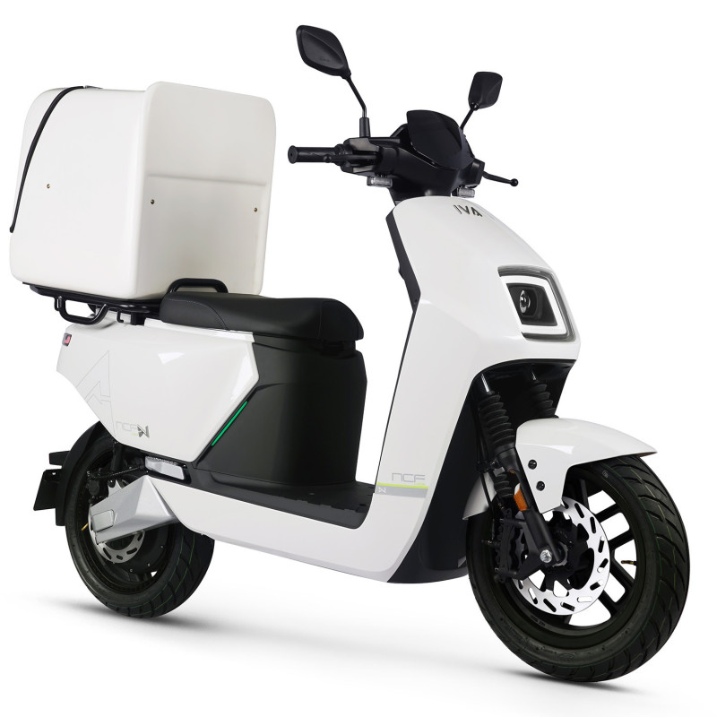 IVA NCF Delivery Wit – Elektrische Bezorgscooter | QualityMotors
