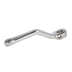 crank links 160mm chroom bromfiets vespa, ms50, mv50, puch