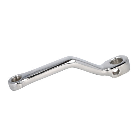 crank links 160mm chroom bromfiets vespa, ms50, mv50, puch