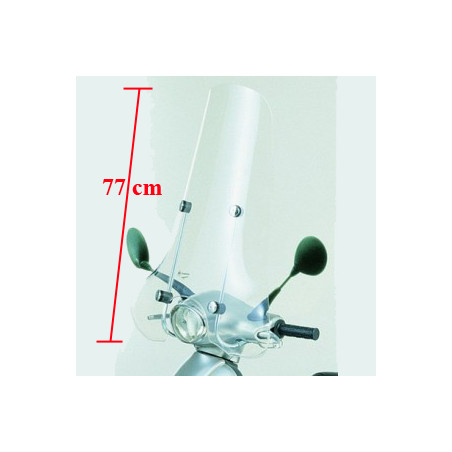 windshield Piaggio original high without fixation kit 77cm et2-et4, liberty 494594