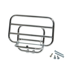 rear carrier foldable chrome lxv, vespa lx, vespa S