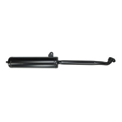 exhaust Tecno original model 25km (made in EU) 23.5mm black ciao2001
