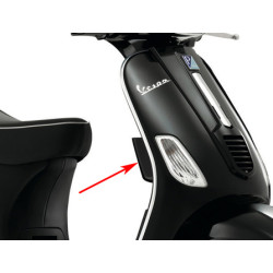 opbergvak Piaggio origineel rechts zwart lucido 94 vespa S 6542950090