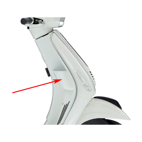 opbergvak Piaggio origineel rechts wit monte 544 vespa S 65429500br