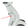 storage compartment Piaggio original right white monte 544 vespa S 65429500br