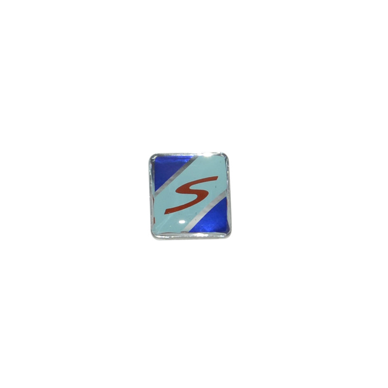 embleem Piaggio origineel voorspatbord sierstuk siervin gts 125-150, gts 250cc, gts 300, gts super 300cc, vespa S 654821
