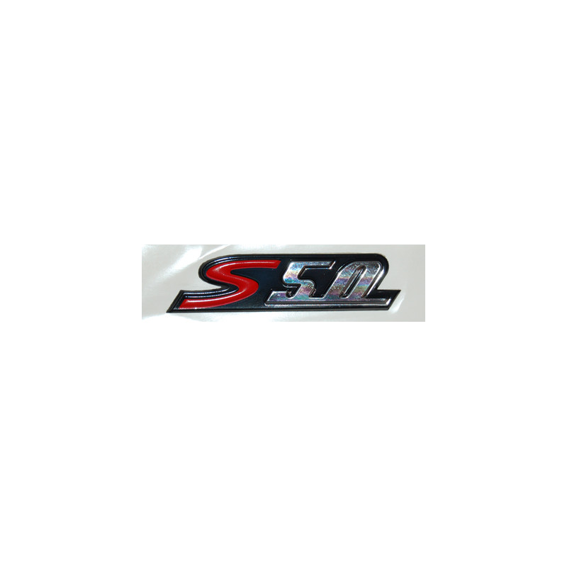 embleem Piaggio origineel woord [s50] rechtsachter vespa S 656229