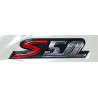 emblem Piaggio original word [s50] right rear vespa S 656229