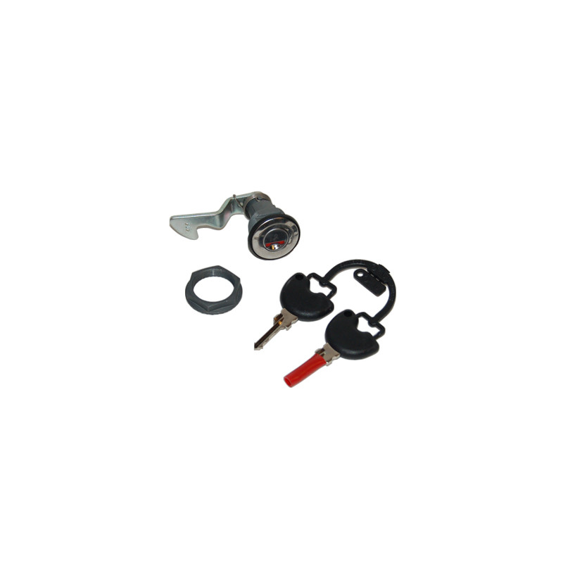 lock Piaggio original set top case fly, px, vespa lx 602884m