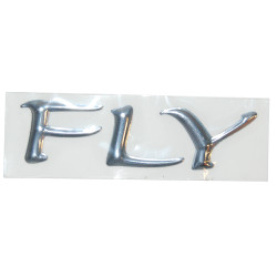 embleem Piaggio origineel links/rechts achter 3d chroom fly 655432