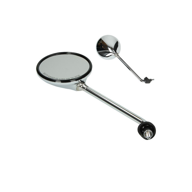 mirror Piaggio original left chrome liberty cm020401