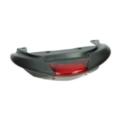 achterspoiler compleet model origineel met achterlicht zwart zip sp, zip2000, zip2000sp, zip 100/125 575407000c
