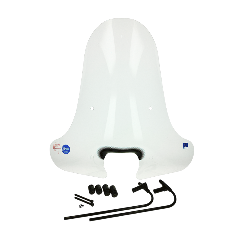 windshield Regia with mounting set high (made in EU) clear zip2000