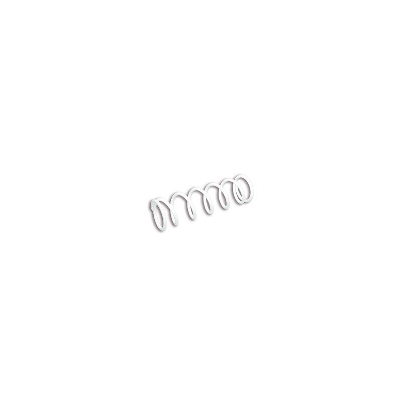 shock absorber Malossi spring RS24/10-R rear white gilera runner, zip sp, zip2000sp 2914753b