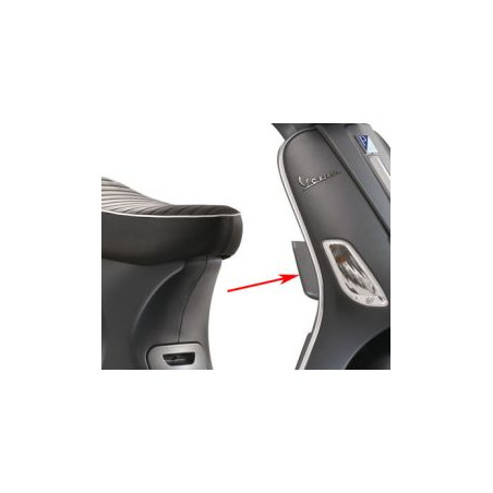 opbergvak Piaggio origineel rechts grijs titanio 742/B vespa S 65429500ez