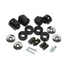 windshield Piaggio original socket set chrome vespa lx, vespa S 494597