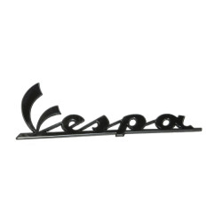 embleem Piaggio origineel woord [vespa] voorscherm 10cm smoke vespa S 672060