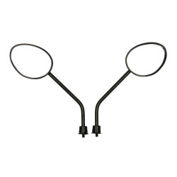 spiegelset DMP origineel model euro-2 E-keur zwart zip va2009, zip2000, zip2006 4t