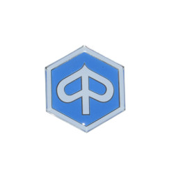embleem Piaggio origineel logo voorscherm euro-2 fly rst, typhoon, zip, zip 100 655368