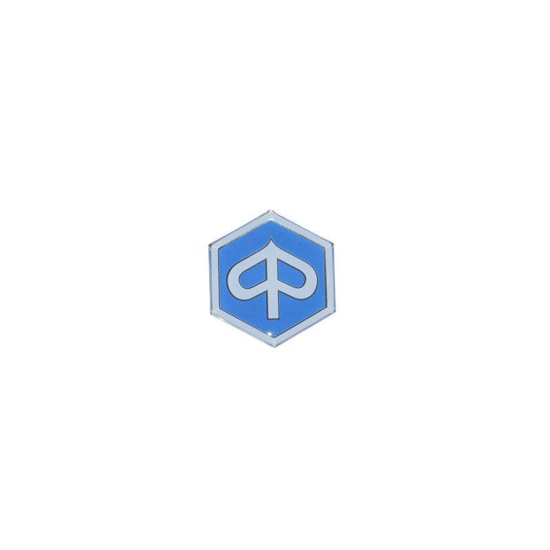 embleem Piaggio origineel logo voorscherm euro-2 fly rst, typhoon, zip, zip 100 655368