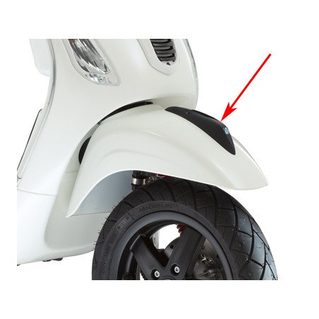 sierstuk Piaggio origineel voorspatbord zwart vespa S, vespa S 4t-2v sport 675525