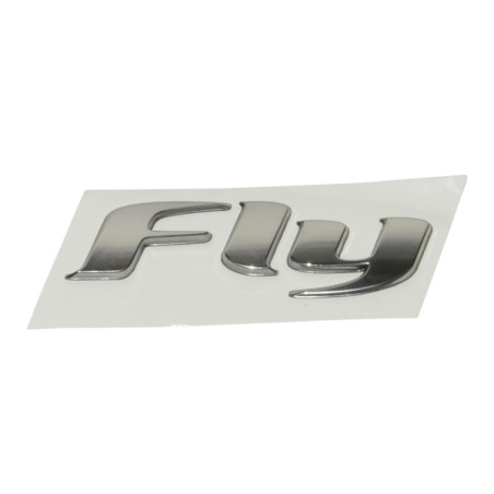 emblem Piaggio original word [fly] chrome fly new 2012 675137