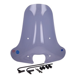 windshield Regia with mounting set (Made in EU) smoke zip2000