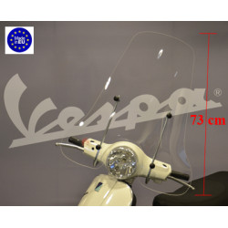 windshield Regia with mounting set high (made in EU) clear vespa lx
