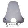 windshield Regia with mounting set high (made in EU) smoke vespa lx