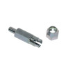 adapter + nut mirror vespa lx, vespa S