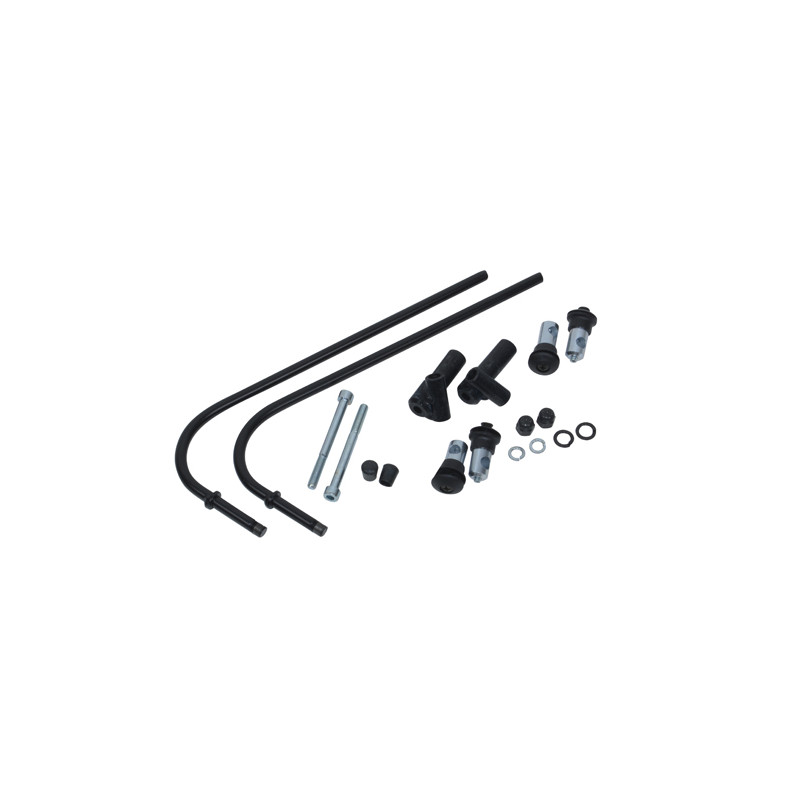 windshield Regia fixation kit (made in EU) (for 41584+42123) black piaggio, zip2000